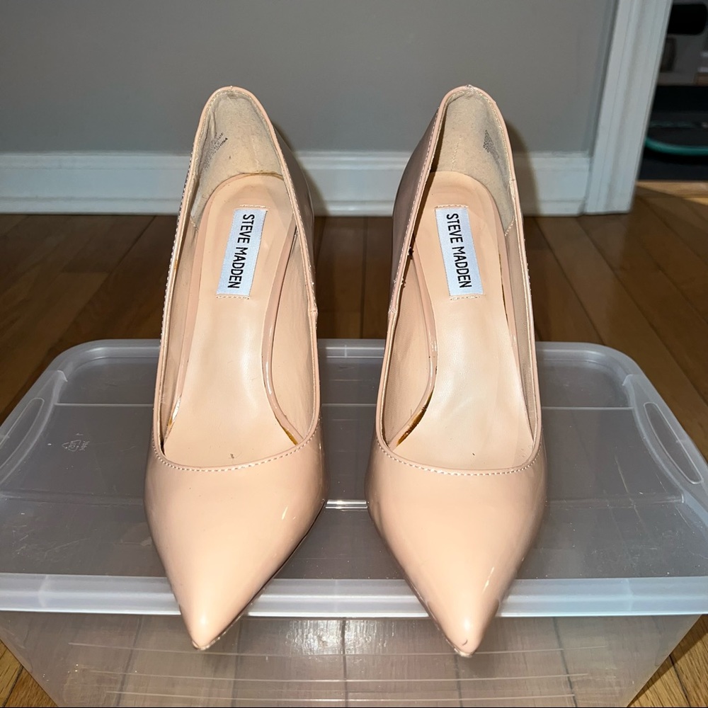 Steve Madden Heels Light Pink/Nude 6.5